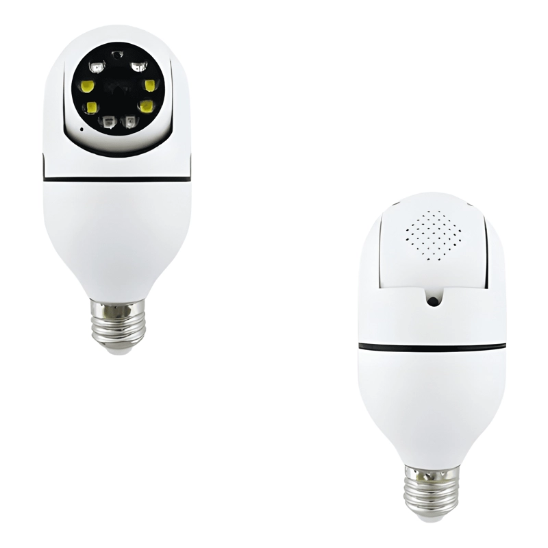 CAMARA DE SEGURIDAD AMPOLLETA E27 WIFI PANORAMICA 360 - 4