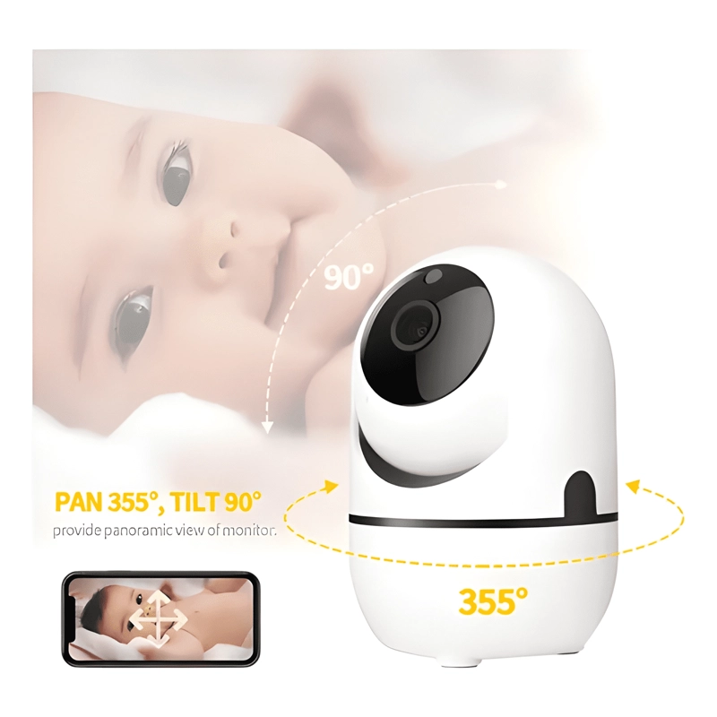 CAMARA DE SEGURIDAD WIFI VIGILA BEBE S 1080PX - 1