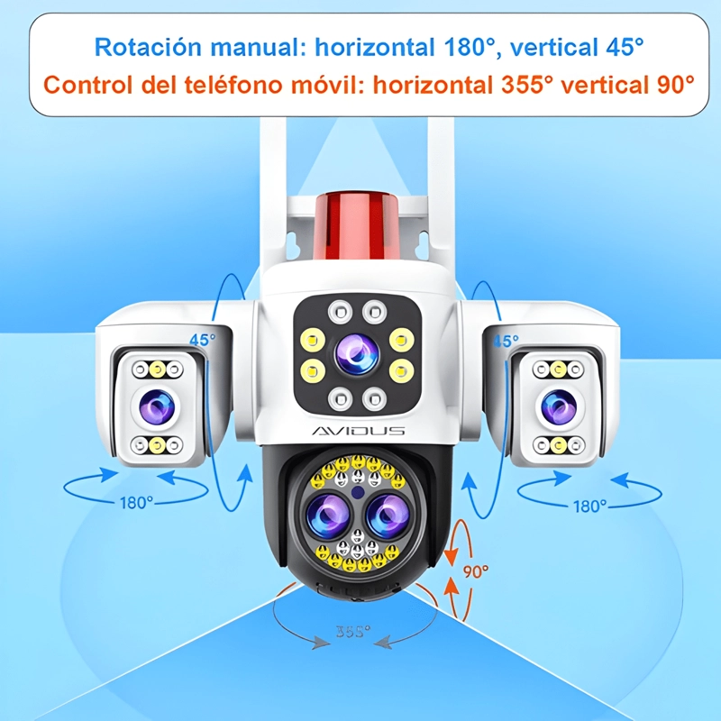 CAMARA DOMO IP WIFI YOOSEE EXTERIOR FULL HD 1080P VISION - 1