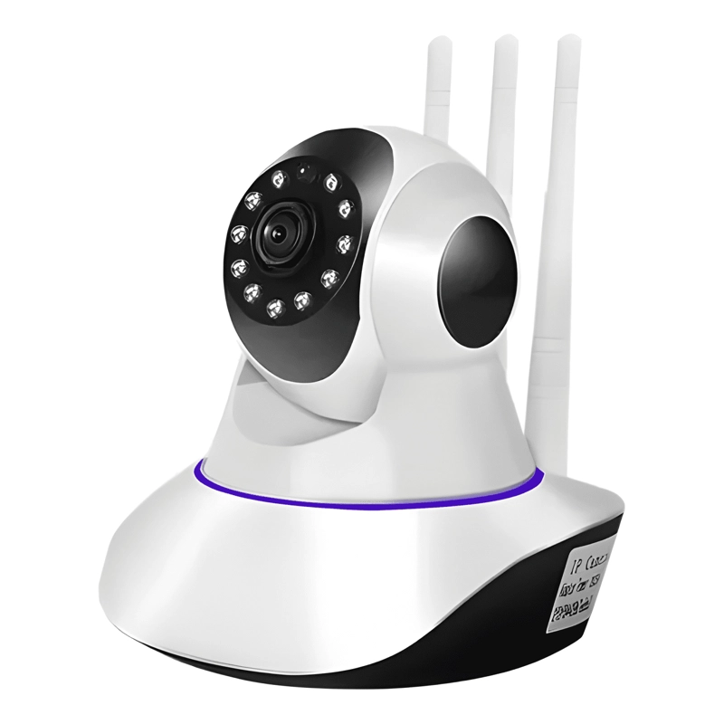 CAMARA DE SEGURIDAD MASCOTA WIFI NOCTURNA PERRO BLANCO - 3