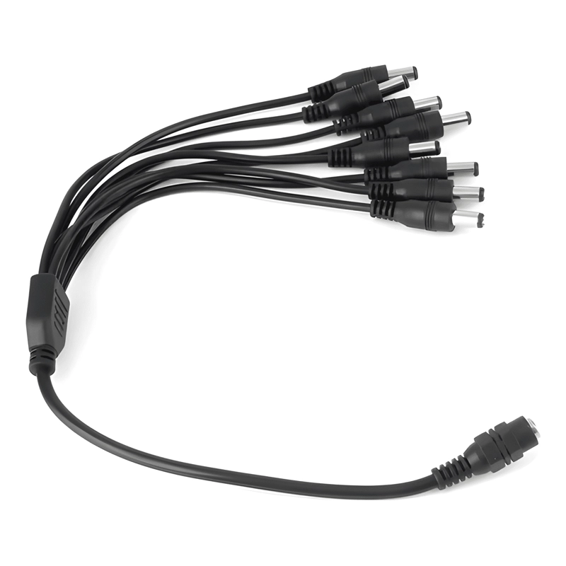 SPLITTER PULPO ALIMENTACION 1X8 CCTV CAMARAS - 2