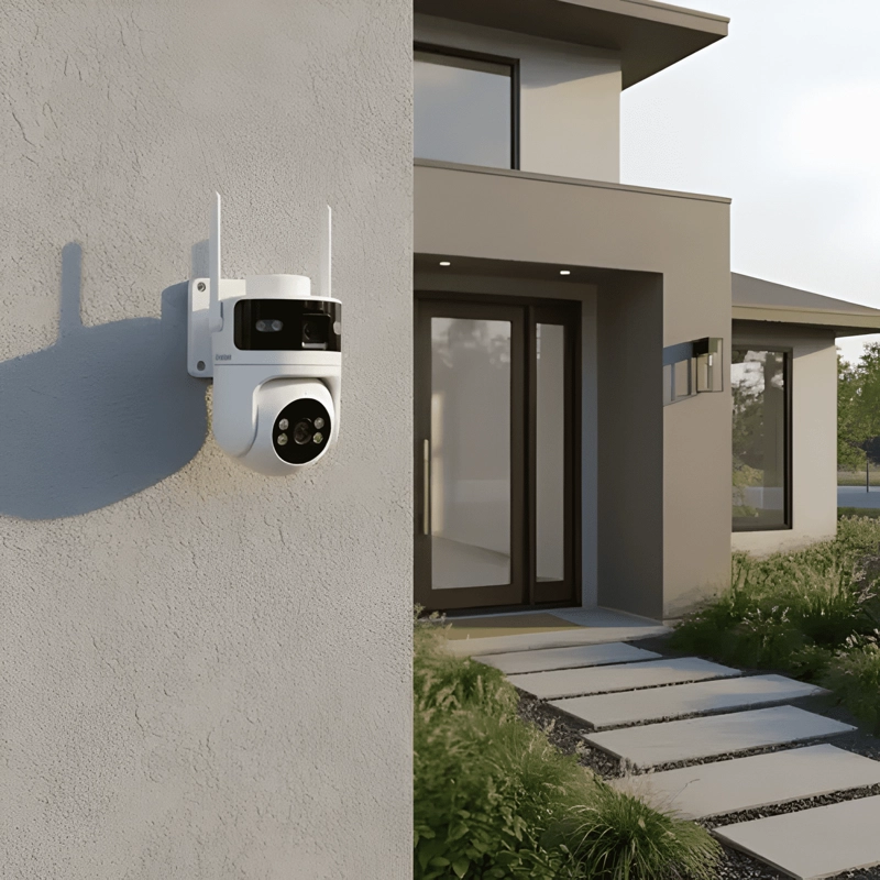 CAMARA EXTERIOR WIFI STANFEEL ST66 DUAL 2K PARA APP TUYA - 3