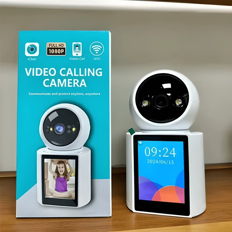 CAMARAS DE SEGURIDAD WIFI VIDEOLLAMADA BIDIRECCIONAL 1080P - 2