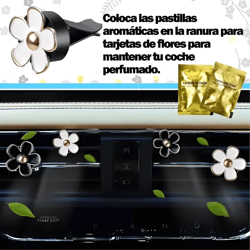 FUNDA PROTECTOR CUBRE VOLANTES UNIVERSAL DIAMANTE MUJER SET - 2