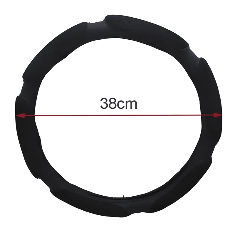 FUNDA CUBRE VOLANTE UNIVERSAL 3D ACOLCHADO ANTIDESLIZANTE - 3