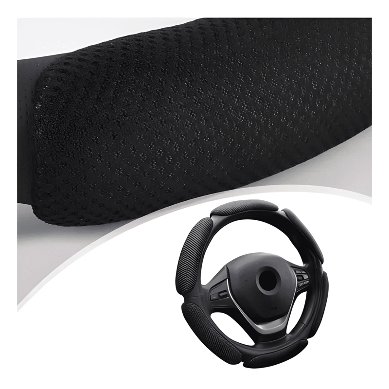 FUNDA CUBRE VOLANTE UNIVERSAL 3D ACOLCHADO ANTIDESLIZANTE/R& - 1