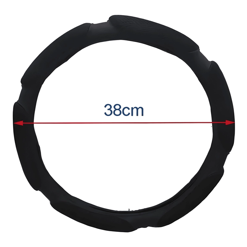 FUNDA CUBRE VOLANTE UNIVERSAL 3D ACOLCHADO ANTIDESLIZANTE/R& - 3
