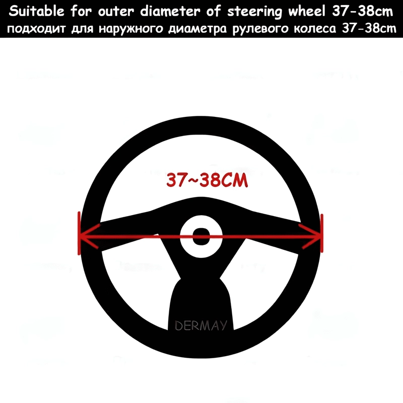 FUNDA CUBRE VOLANTE DISEÑOS MUJER 3D - 3