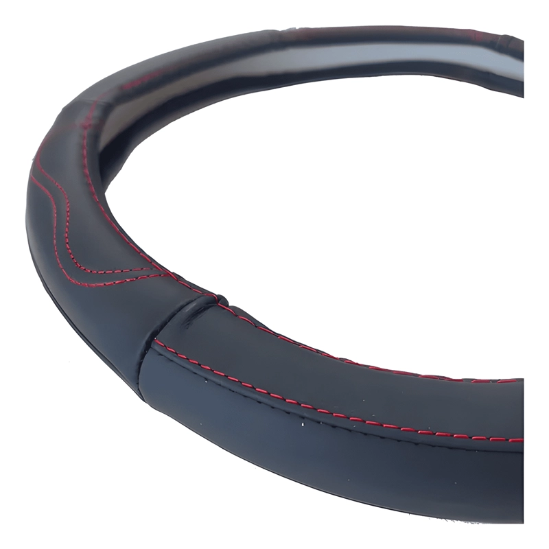 CUBRE VOLANTE FUNDA UNIVERSAL CUERO SINTETICO 38 CM - 1