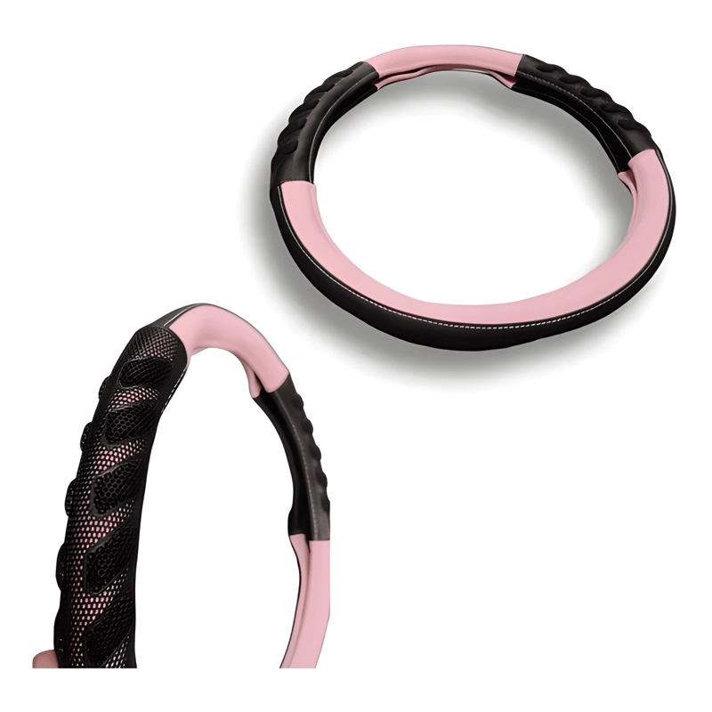 FUNDA CUBRE VOLANTE PARA MUJER ECO CUERO GOMA PLUS - 1