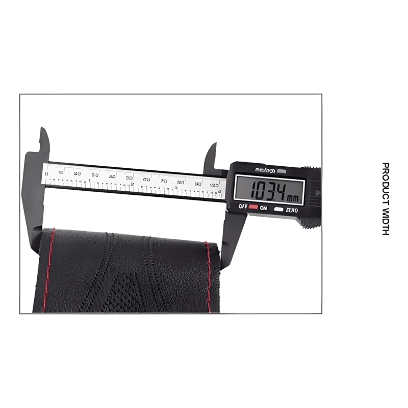 FUNDA CUBRE VOLANTE COSIDO ANTIRRESBALANTE AUTO PLUS MOD2 - 3