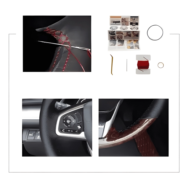 FUNDA CUBRE VOLANTE COSIDO ANTIRRESBALANTE AUTO PLUS - 2