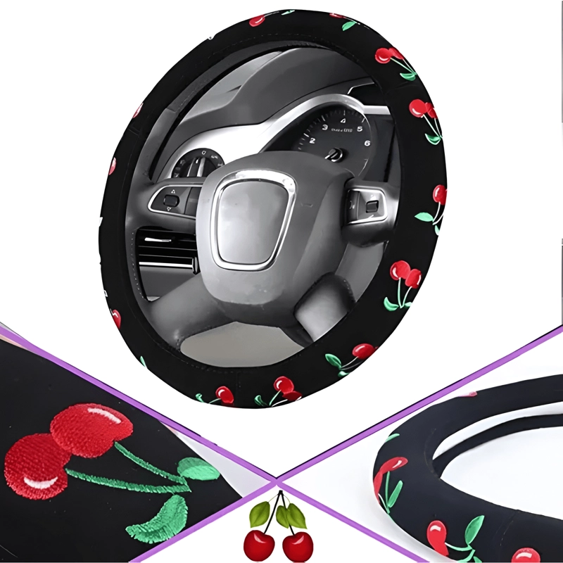 CUBIERTAS FUNDA CUBRE VOLANTE DISEÑOS PARA MUJER 3D - 1