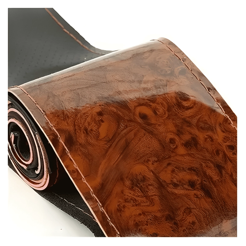 FUNDA VOLANTE AUTO ANTIDESLIZANTE COSIDA LUXURY - 1