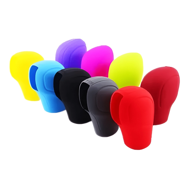 KIT FUNDA CUBRE VOLANTE+POMO+FRENO MANO SILICONA UNIVERSAL - 2