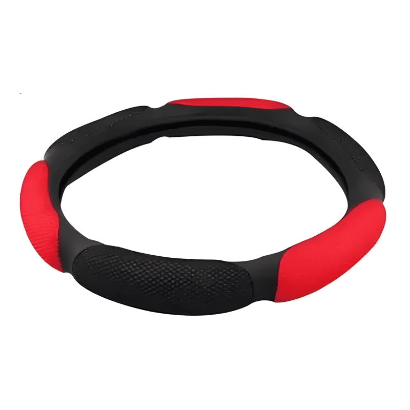 FUNDA CUBRE VOLANTE AUTO ANTIDESLIZANTE TRANSPIRABLE PLUS - 2
