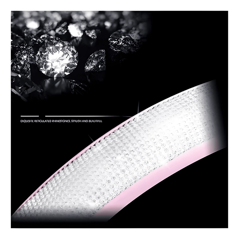 FUNDA CUBRE VOLANTE AUTO DIAMANTE REDONDO ESTILO LUXURY - 1