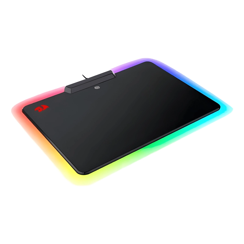 MOUSE PAD GAMER REDRAGON EPEIUS P009 DE GOMA Y TELA NEGRO - 3