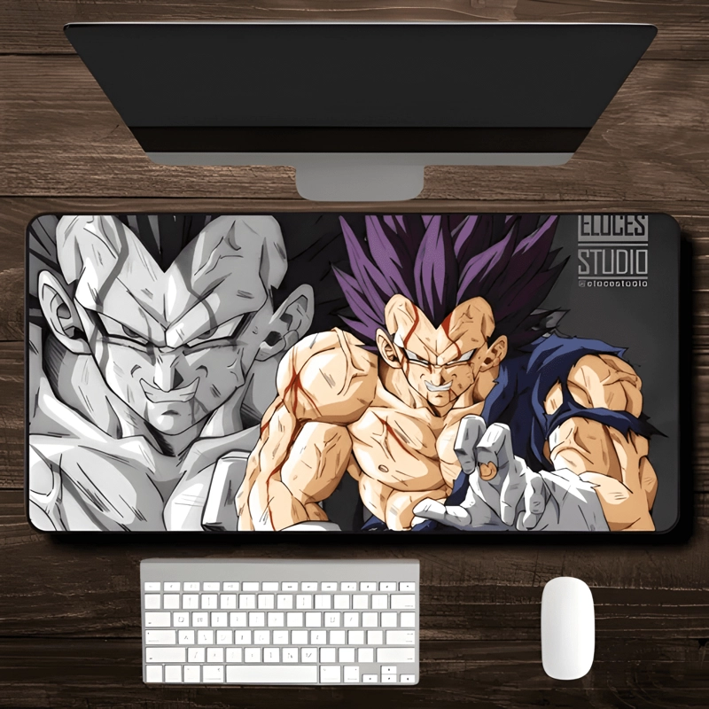 MOUSE PAD GIGANTE VEGETA ULTRA EGO 80X40CM XXL GRAN DISEÑO - 1