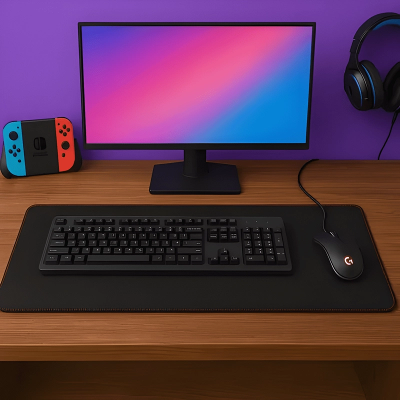 MOUSE PAD GAMER XL 90X40 GOMA ANTIDESLIZANTE - 4