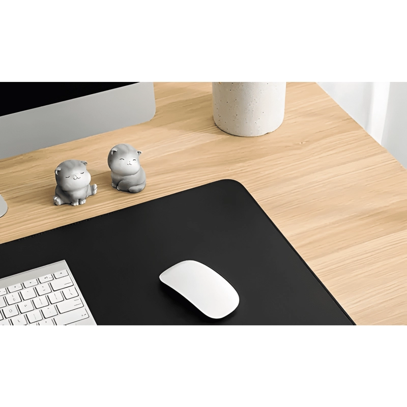 ALFOMBRILLA MOUSEPAD DE CUERO IMPERMEABLE REVERSIBLE 80X40 - 3