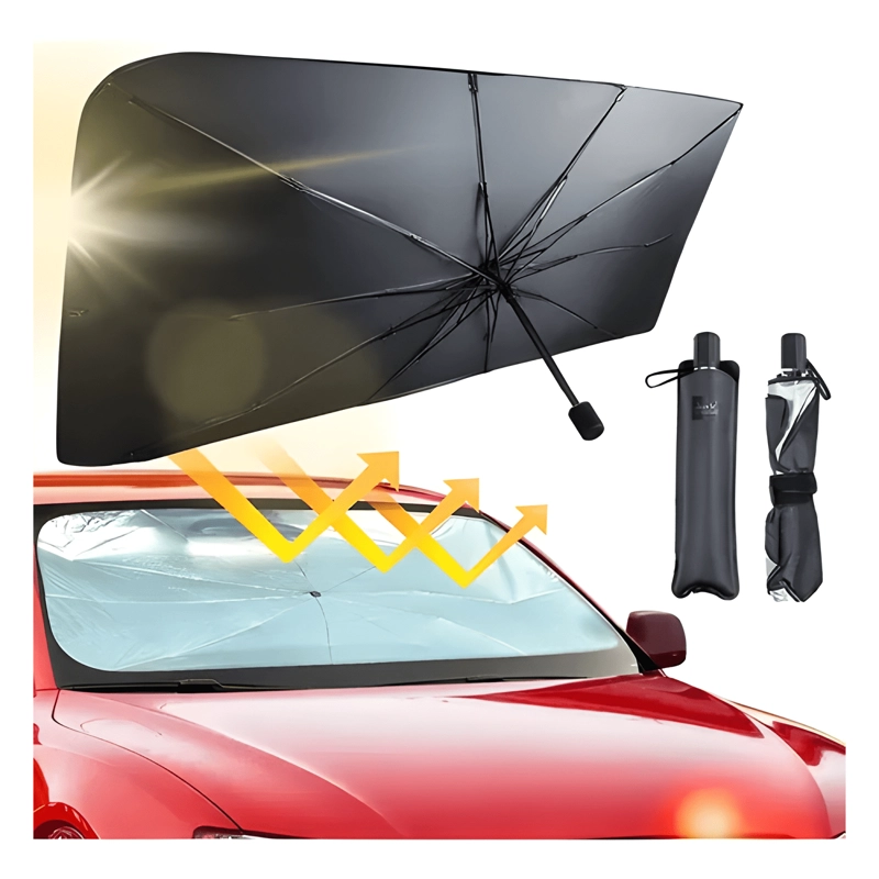 TAPASOL PARABRISAS CUBRE SOL PARASOL CORTINAS AUTO MINI - 3
