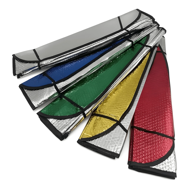 PROTECTOR SOLAR PARABRISA /TAPA SOL AUTO 60*130CM VERDE - 1