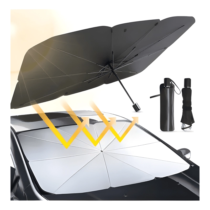 QUITASOL PARASOL PARABRISAS AUTO TIPO SOMBRILLA CUBRE SOL II - 2