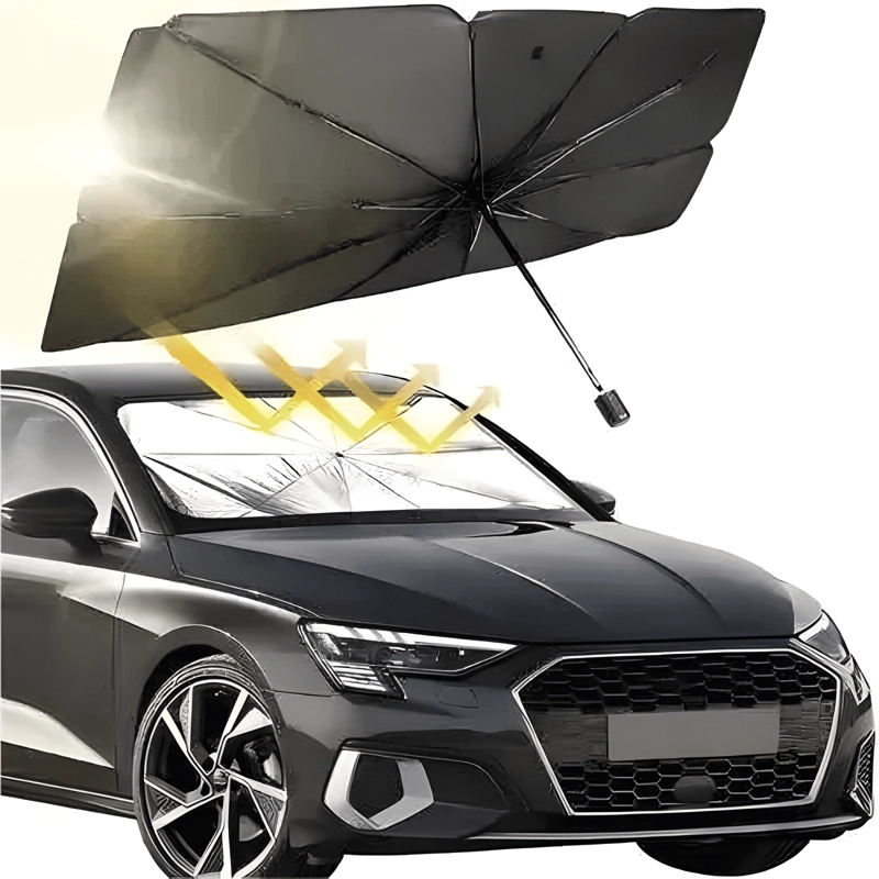 QUITASOL PARASOL PARABRISAS AUTO TIPO SOMBRILLA CUBRE MINI - 2