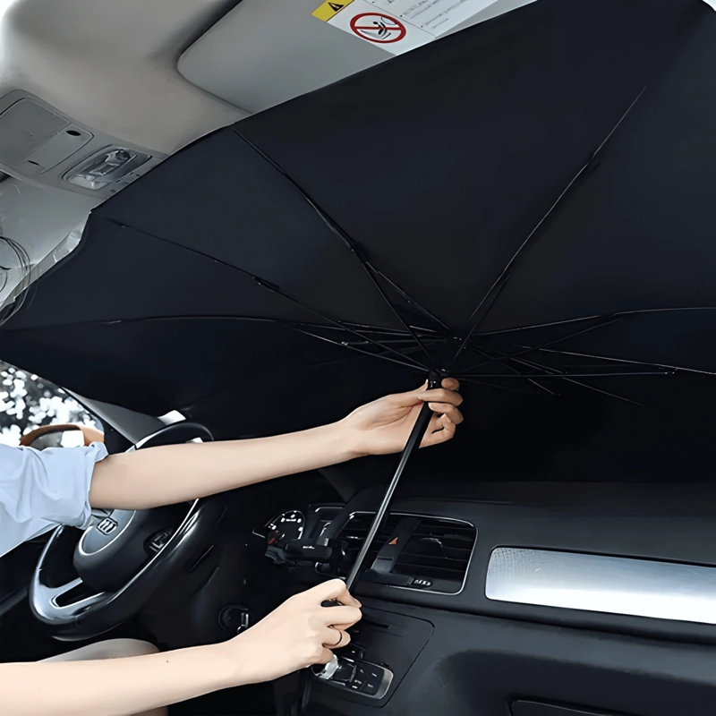 QUITASOL TIPO SOMBRILLA PARA AUTO PARABRISA UNIVERSAL PLUS - 2