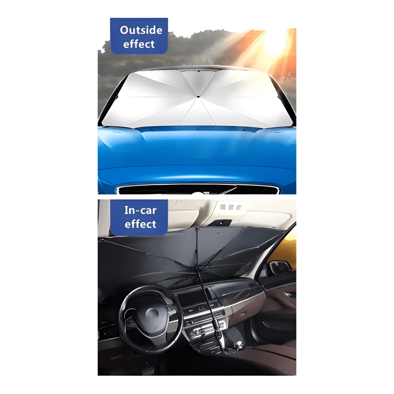 CORTINAS PARASOL TAPASOL PARA AUTO FRENTE PARABRISAS - 4