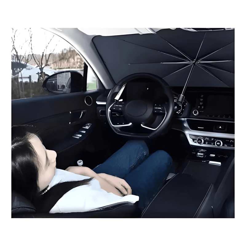 PARASOL DE AUTO QUITA SOL DE PARABRISA TIPO SOMBRILLA PLUS - 2