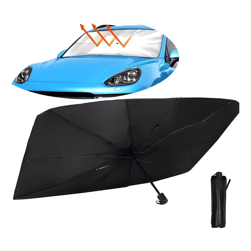 PARASOL DE AUTO QUITA SOL DE PARABRISA TIPO SOMBRILLA PLUS - 4