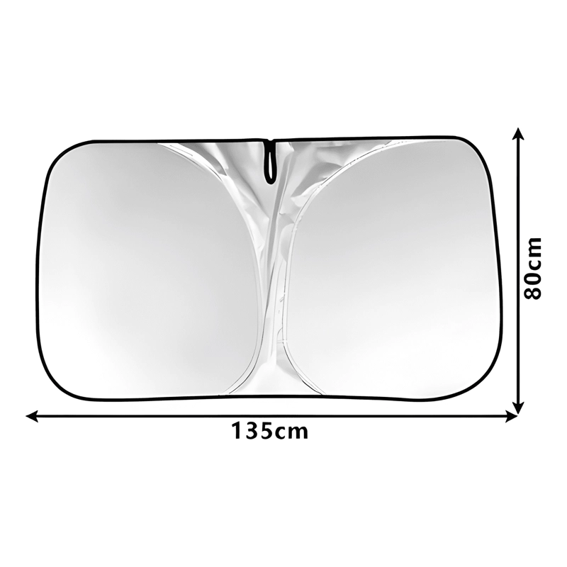 PARASOL PARA PARABRISAS PLEGABLE PREVENIR SOLAR COCHES SUV - 1