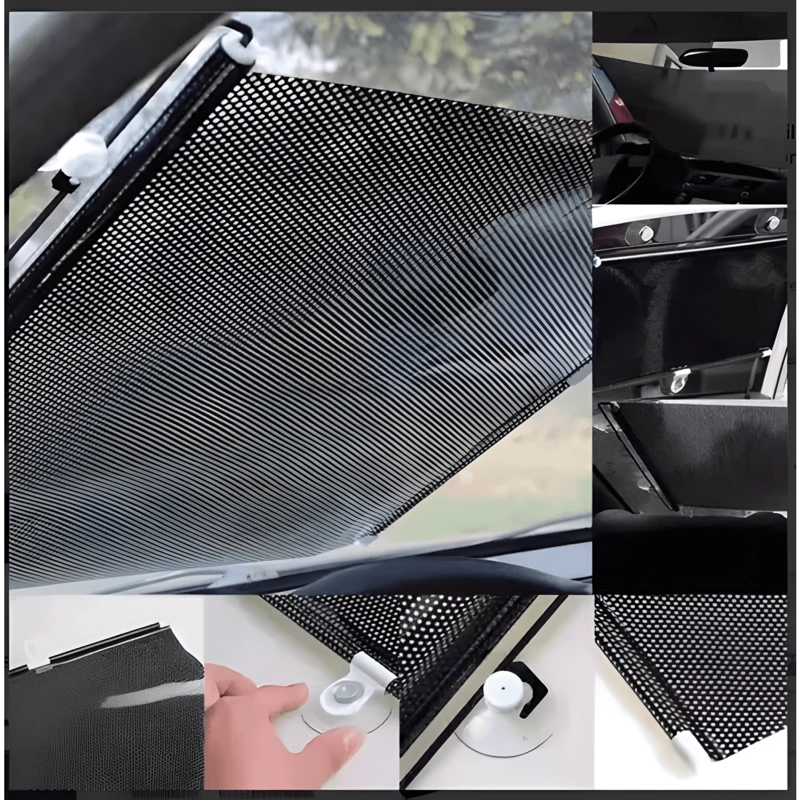 QUITASOL RETRACTIL PARASOL ENROLLABLE PARABRISAS AUTO MOD2 - 2