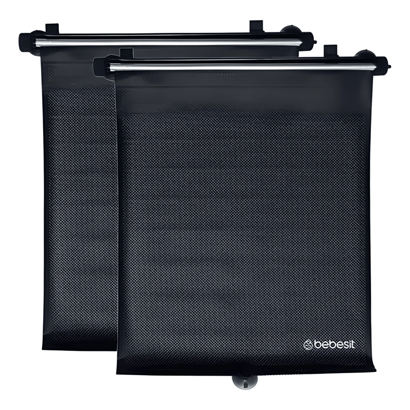 PROTECTOR UV X2 SOL AUTO PARASOL ROLLER BEBE DOBLE UNIVERSAL - 1