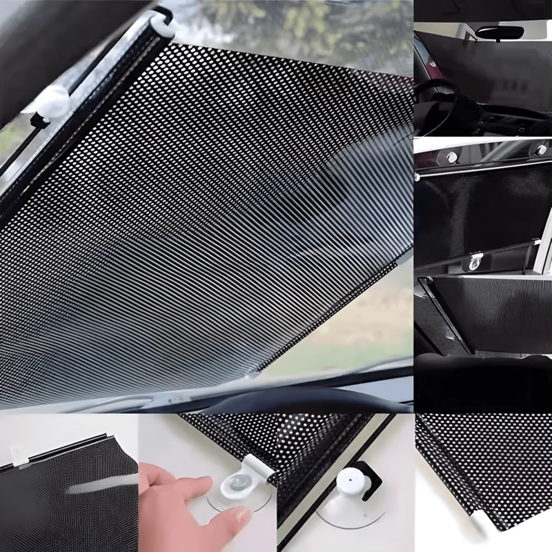 QUITASOL RETRACTIL PARASOL ENROLLABLE PARABRISAS AUTO PLUS - 3
