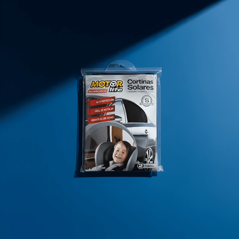 X2 CORTINA SOLAR PARA VENTANA TRASERA TALLA S - 4