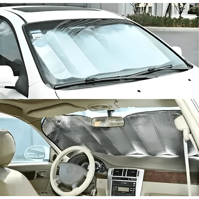 TAPA PARABRISAS PARA SOL CUBRE VIDRIO AUTO CAMIONETA ANTI-UV - 2