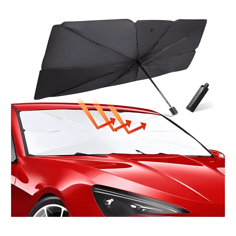 PARASOL AUTO CORTINAS PARA VEHICULOS TIPO SOMBRILLA - 1