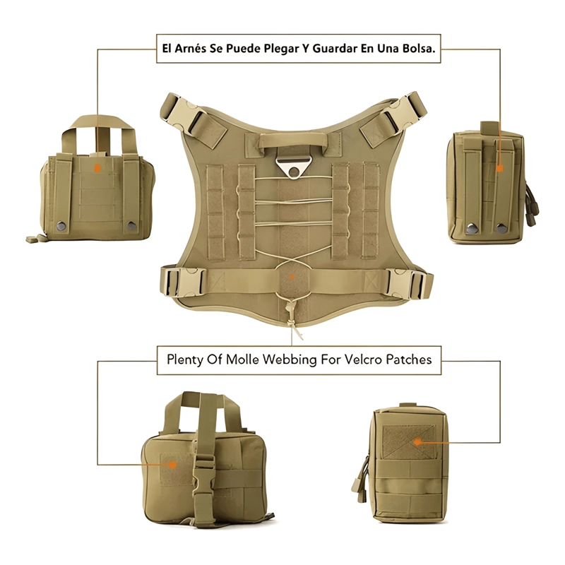 TACTICO ESTABLE ARNE S PARA PERROS GRANDES Y MEDIANOS - 3