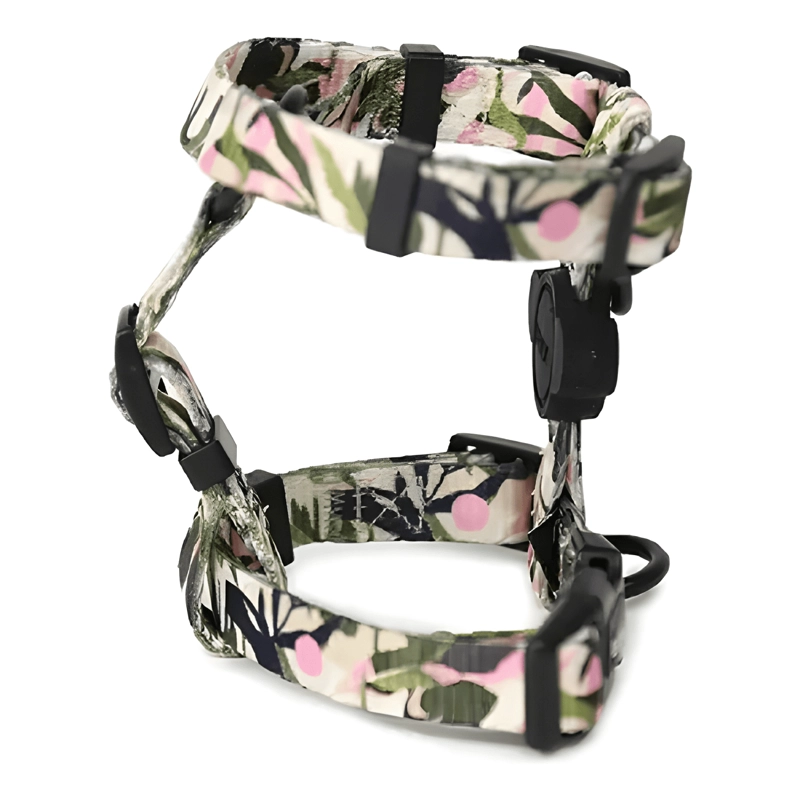 BRNX ARNE S TIPO H PARA PERRO DISEÑO FOREST PINK TALLA M - 4
