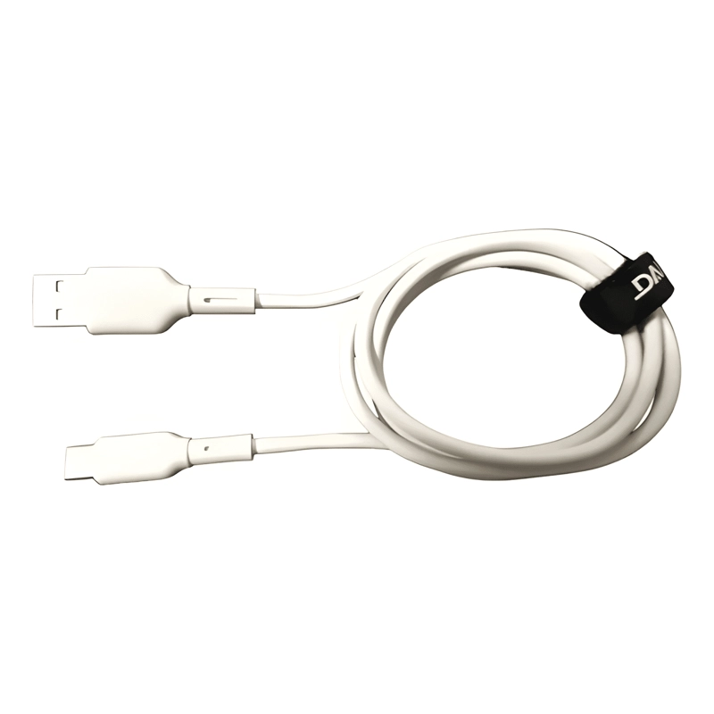 CABLE DE CARGA RAPIDA USB TIPO C, 1 METRO BLANCO - 4