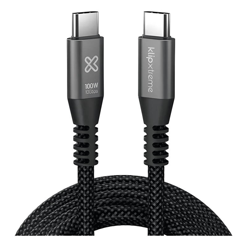 GENÉRICO KLIP XTREME CABLE TRENZADO USB-C POWERGO 650 100W 3M 10 GBPS