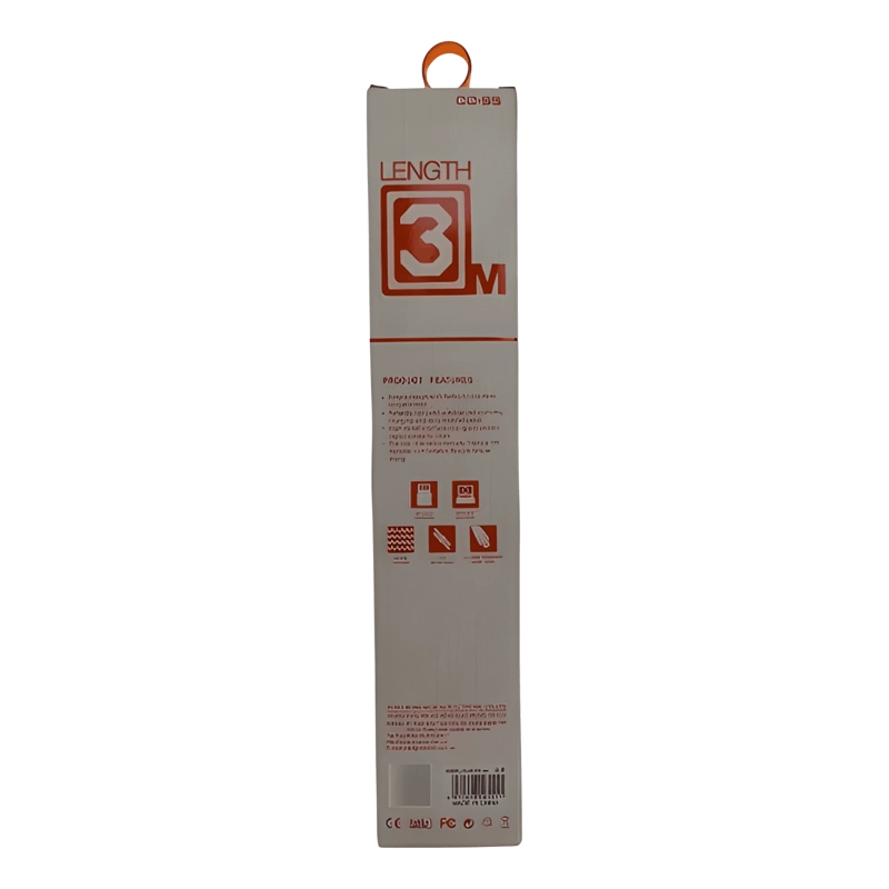 CABLE DE CARGA PARA IPHONE 3 METROS REFORZADO PARA CARPLAY - 2