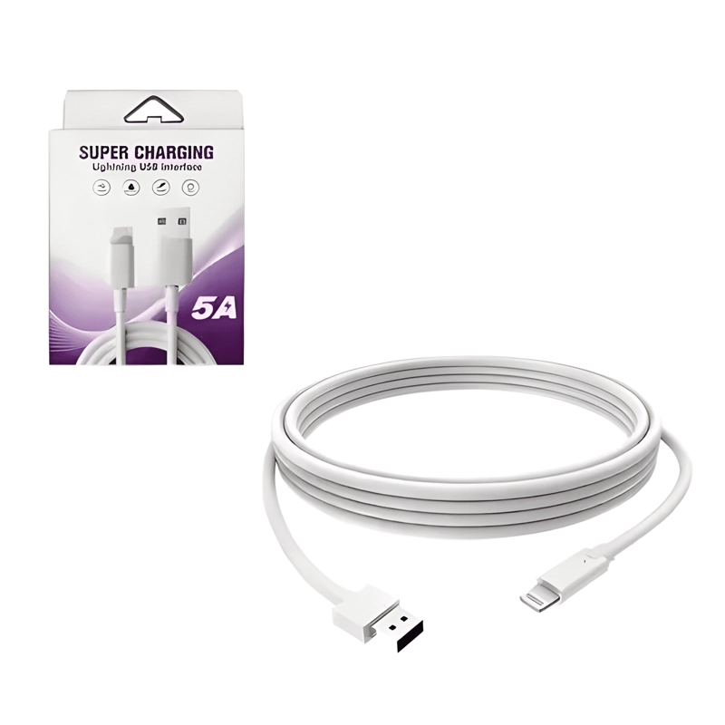CABLE DE CARGA LIGHTNING COMPATIBLE CON IPHONE 3 METROS #2 - 2