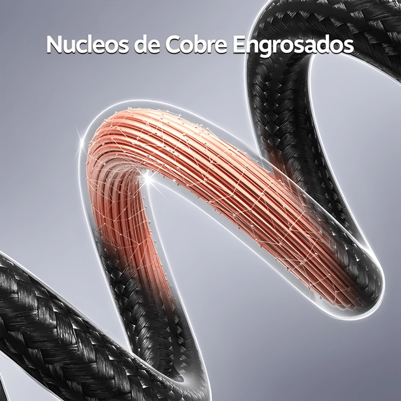 CABLE USB TIPO C A USB C 60W CORTO 25CM PARA IPHONE NEGRO - 2