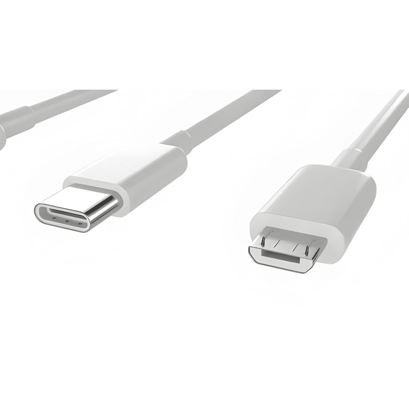 CABLE CARGADOR USB 3 EN 1 TIPO-C/MICRO BLANCO - 4