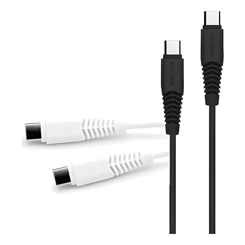 GENÉRICO CABLE UBC-C A USB-C 1M 2A MAX DLC5531W BLANCO BLANCO