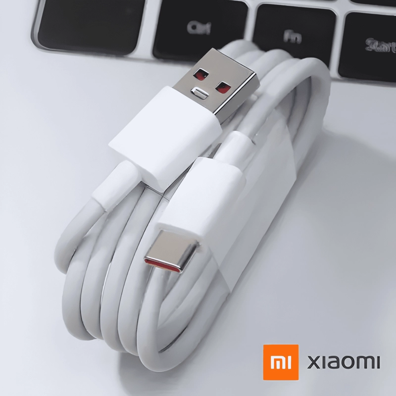 CABLE DE CARGA/DATOS TIPO A, TIPO C, CARGA RAPIDA, 1M BLANCO - 4